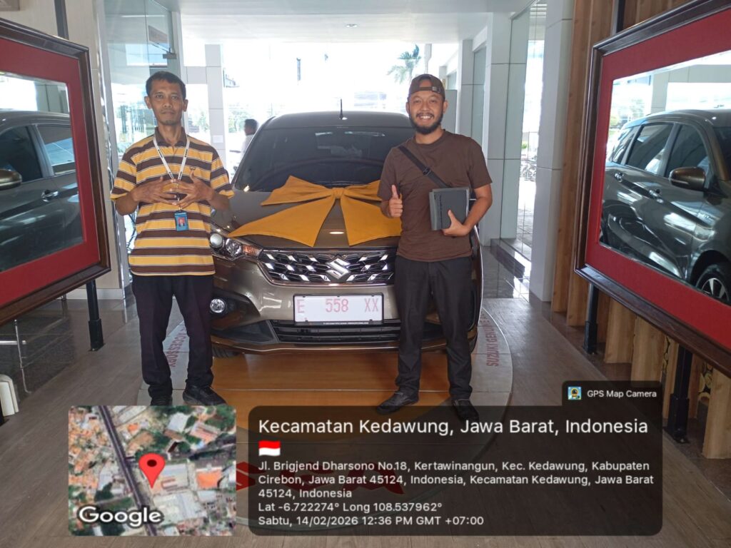 delivery unit suzuki ertiga gx manual hybrid warna magma grey